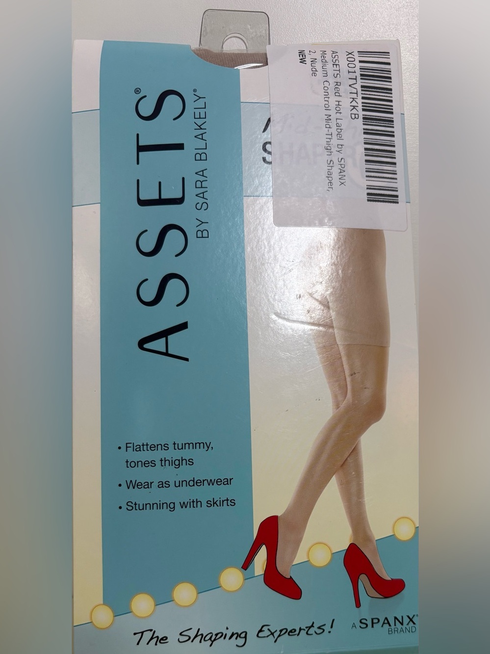 New in package - Assets by Spanx  - size 2 (see size on picture) nude 115-150